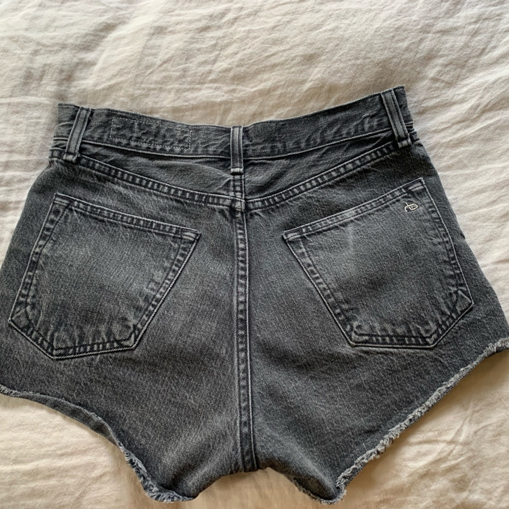 Rag & Bone black jean shorts size 27